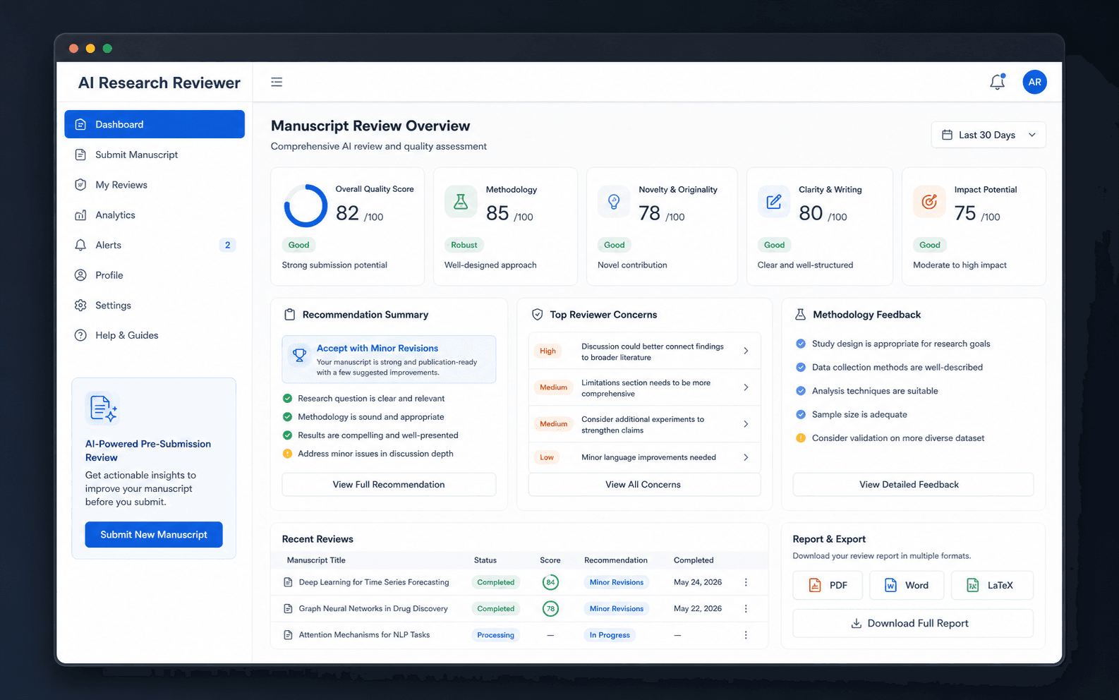 AI Research Reviewer